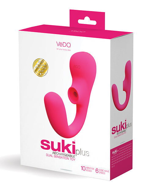 VeDO Suki Plus: Ultimate Dual Sonic Vibe Foxy Pink