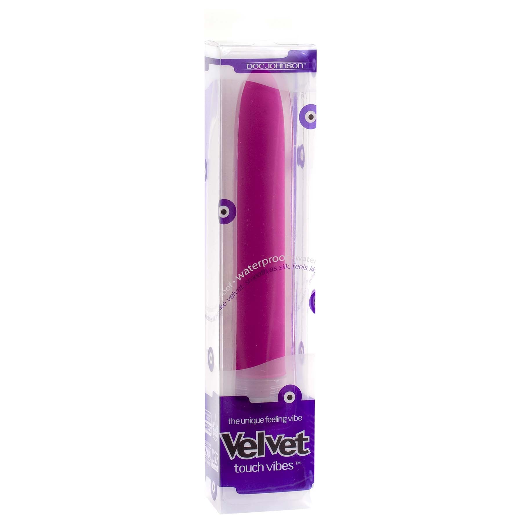 Velvet Touch Vibes - Classic Vibrator by Doc Johnson Magenta