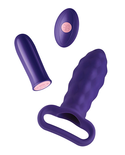 Versa Bullet Vibrator Plus P Sleeve - Dark Purple