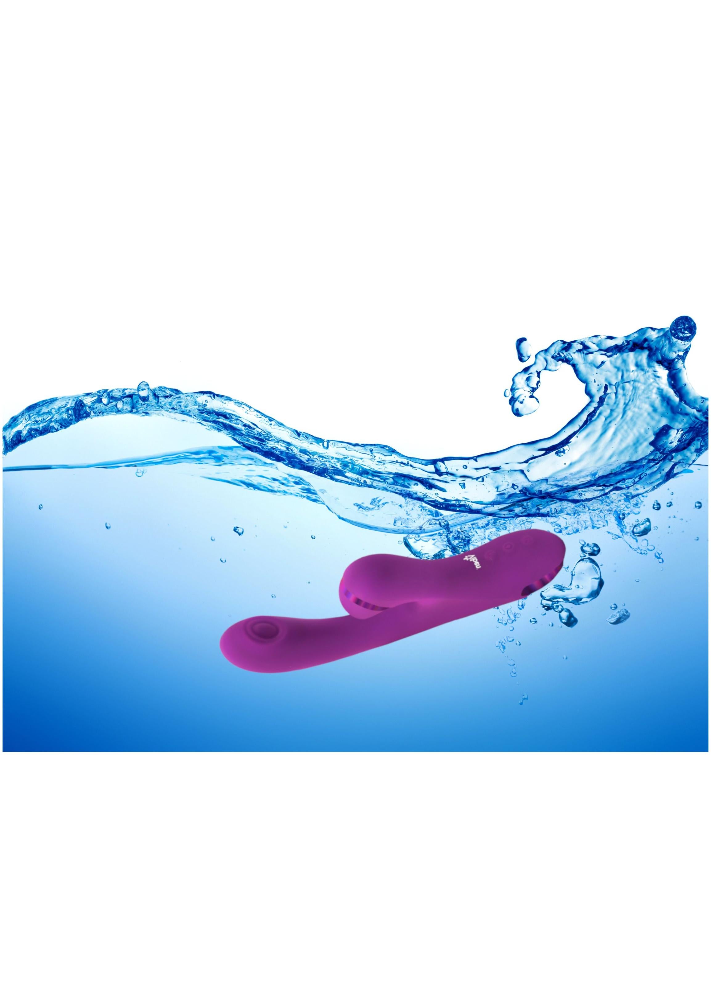 Viben Dazzle Thumping & Suction Rabbit Vibrator Berry