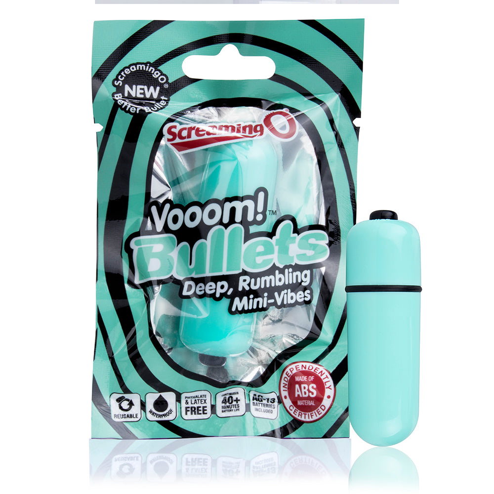 VibeRumble Vooom Bullet Vibrator Kiwi-Mint