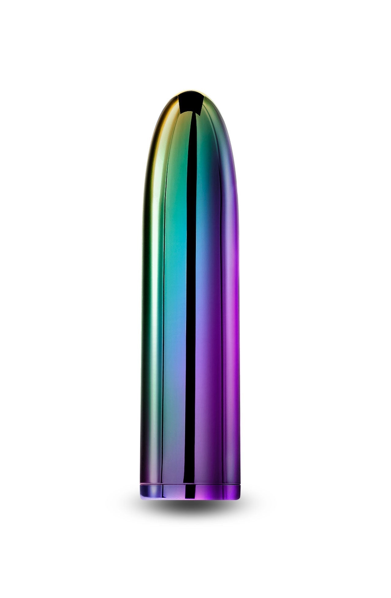 Vibrant Pleasure Adventures With Chrome Petite Bullet Vibe Multi Color