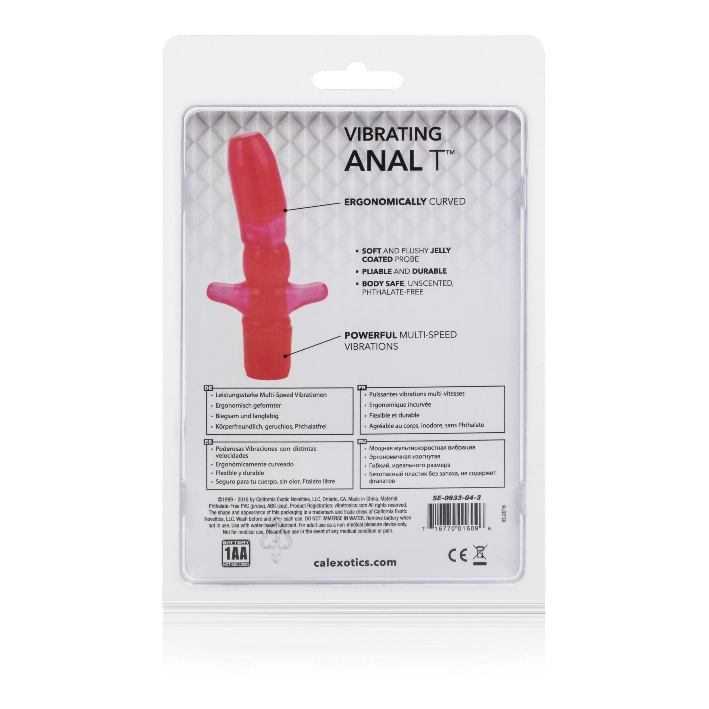 Vibrating Anal T 3.25 In