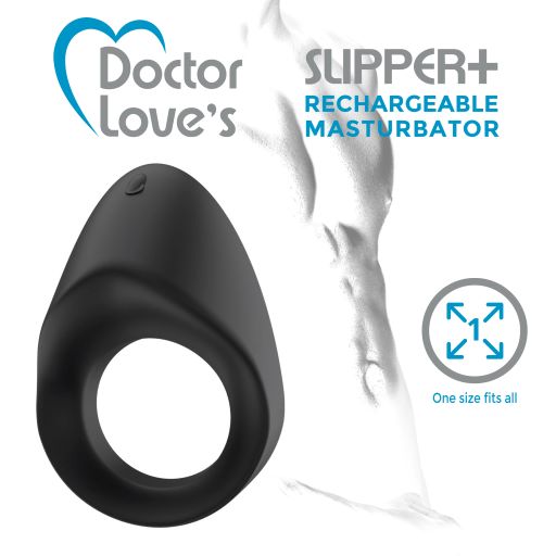 Vibrating Cock Ring for Couples with Silent Vibrations by Doctor Love