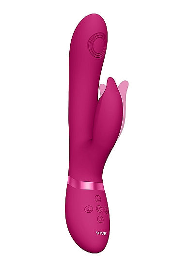 Vive Aimi Pulse Wave & G for G-Spot Stimulation Rabbit Pink