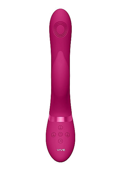 Vive Aimi Pulse Wave & G for G-Spot Stimulation Rabbit Pink