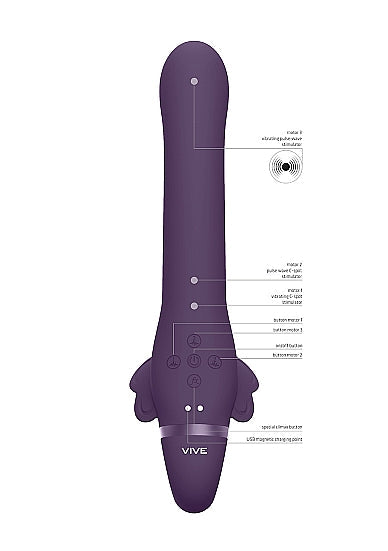Vive Satu Purple Vibrator
