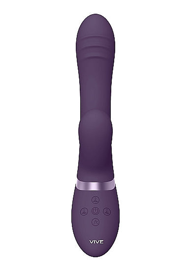 Vive Tani Purple Vibrator Finger Motion W/ Pulse Wave