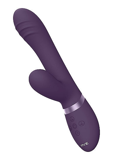 Vive Tani Purple Vibrator Finger Motion W/ Pulse Wave