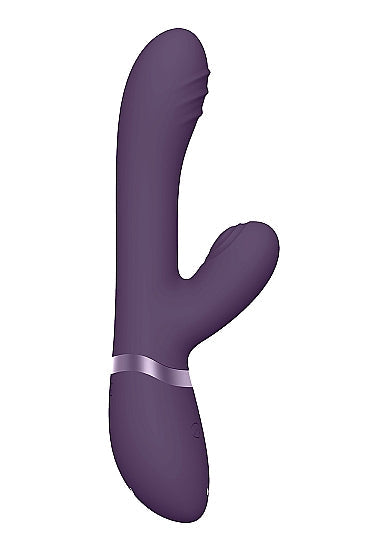 Vive Tani Purple Vibrator Finger Motion W/ Pulse Wave