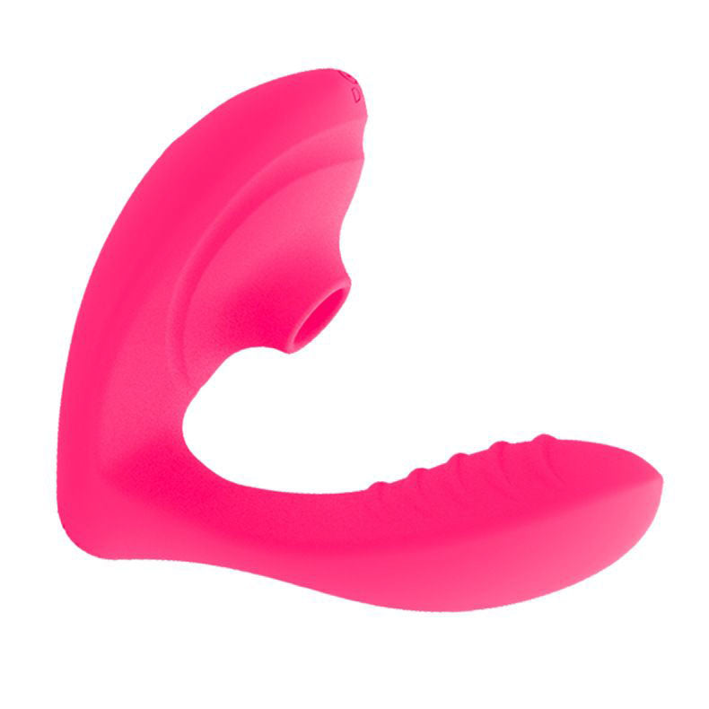 Voodoo Beso Plus Cli Sucking Vibrator - Pink