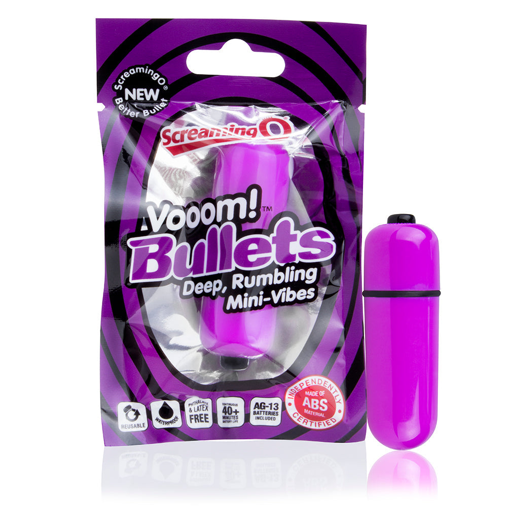 Vooom Bullets: Portable Pleasure with Powerful Vibrations Grape