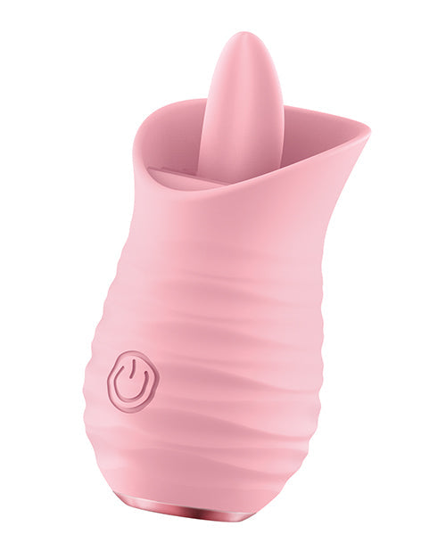 Vvole Tongue Vibrator: Pure Bliss in Pink