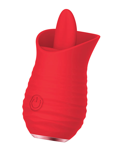 Vvole Tongue Vibrator: Pure Bliss in Pink Red