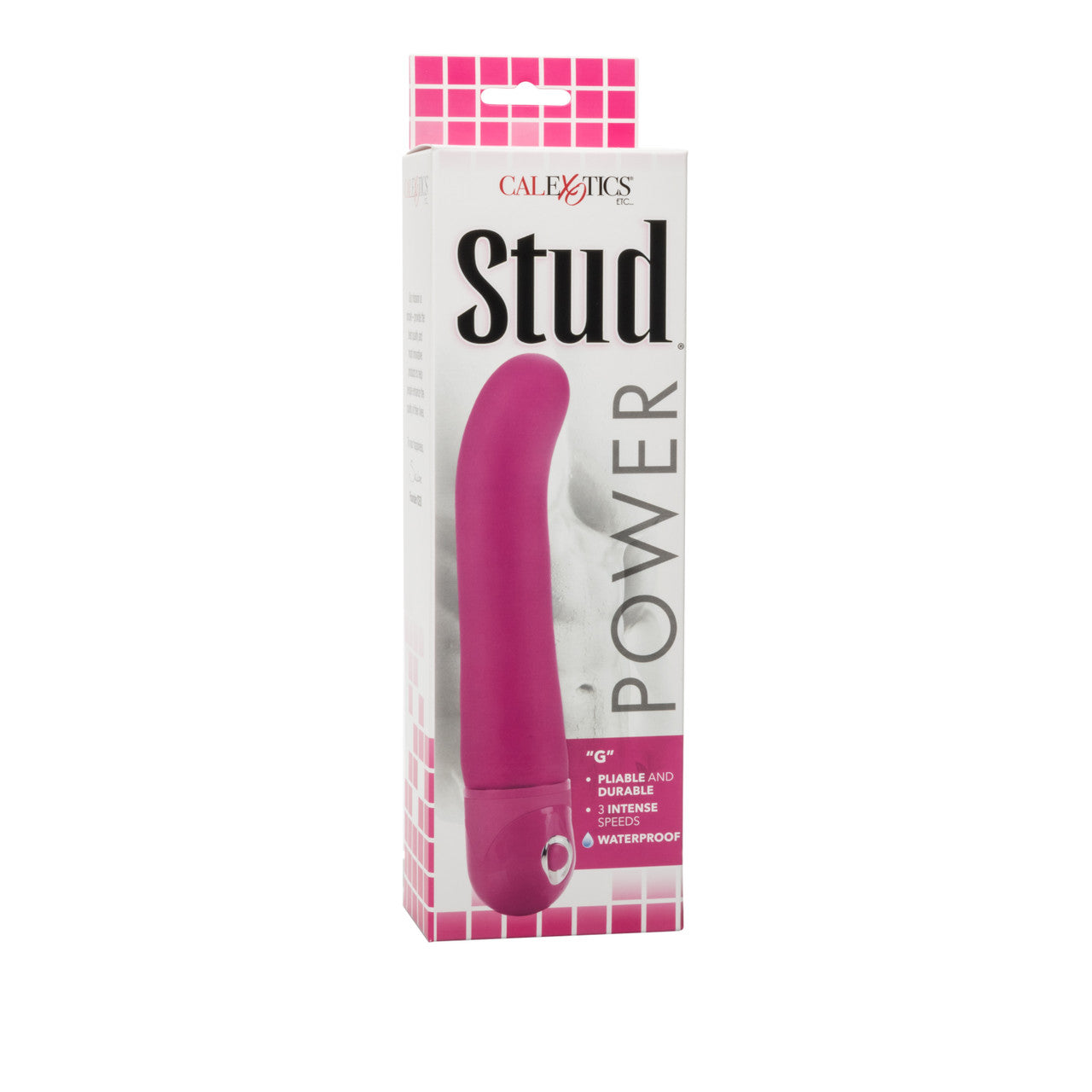 Waterproof Power Stud G for G-Spot Stimulation Vibrator Pink