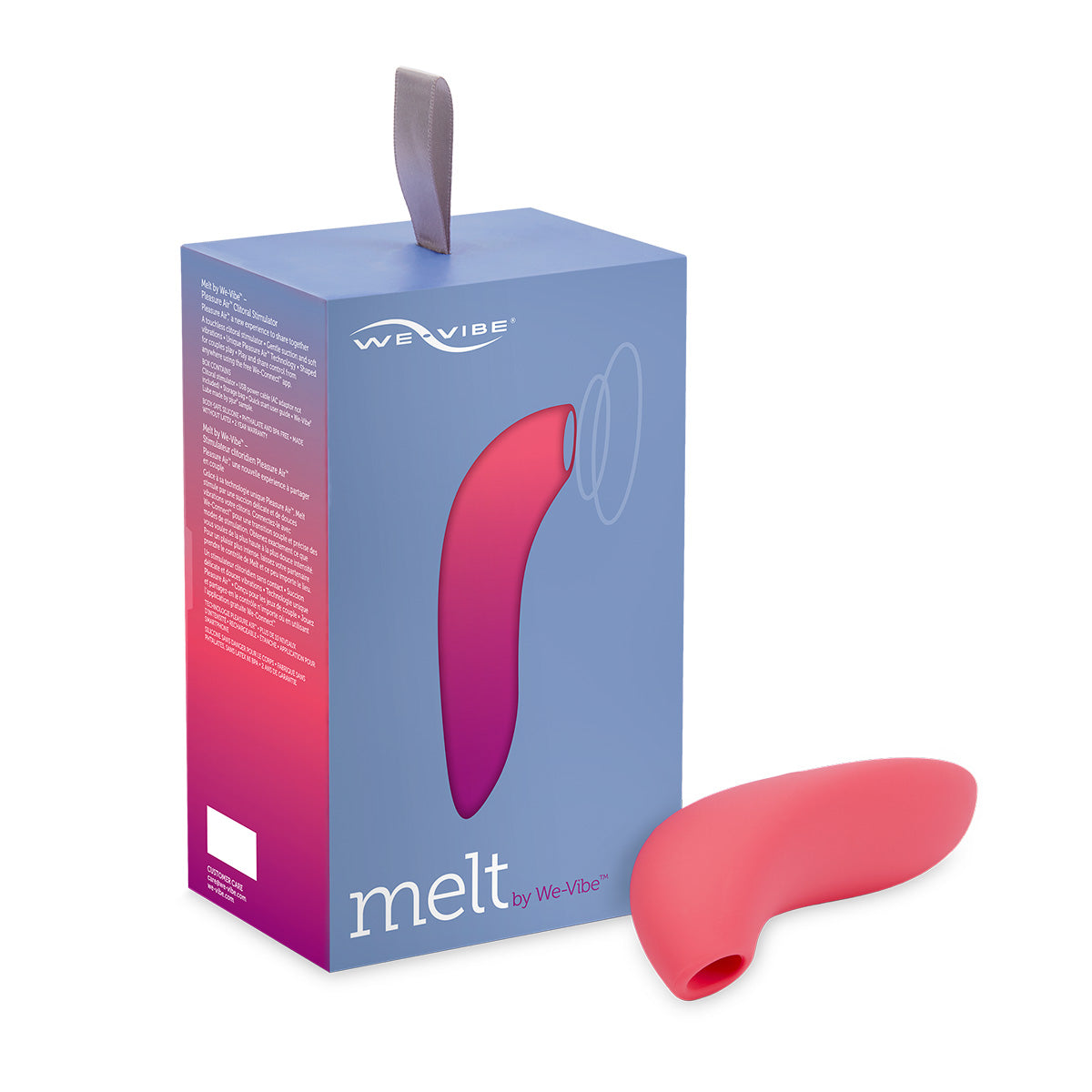 We-Vibe Melt Clitoral Vibrator - Coral