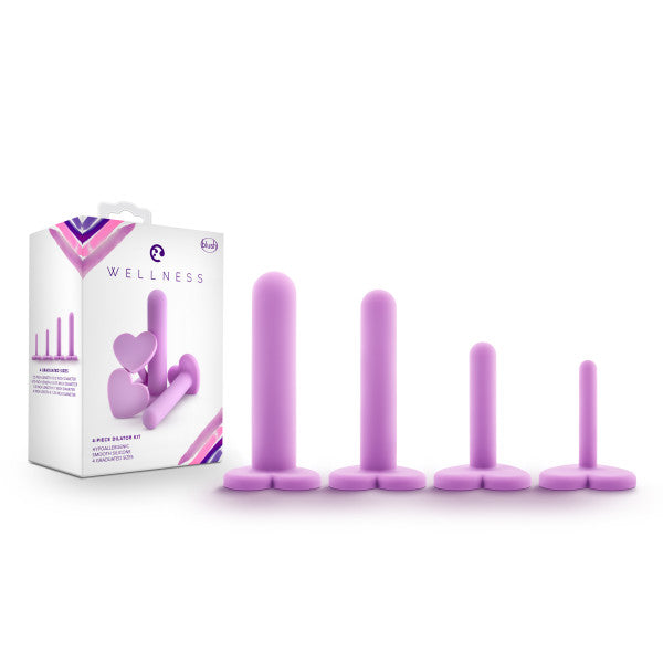 Wellness Silicone Dilator Kit Set Purple