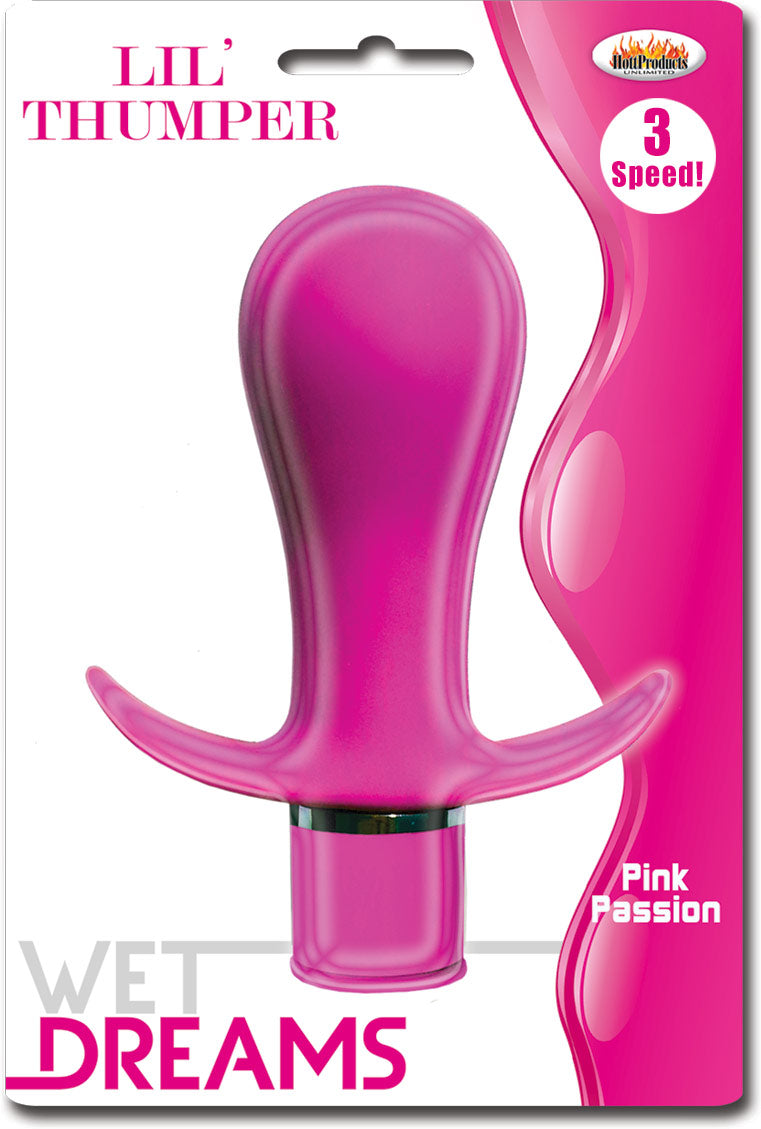 Wet Dreams Lil' Thumper Vibrator - Pink Passion