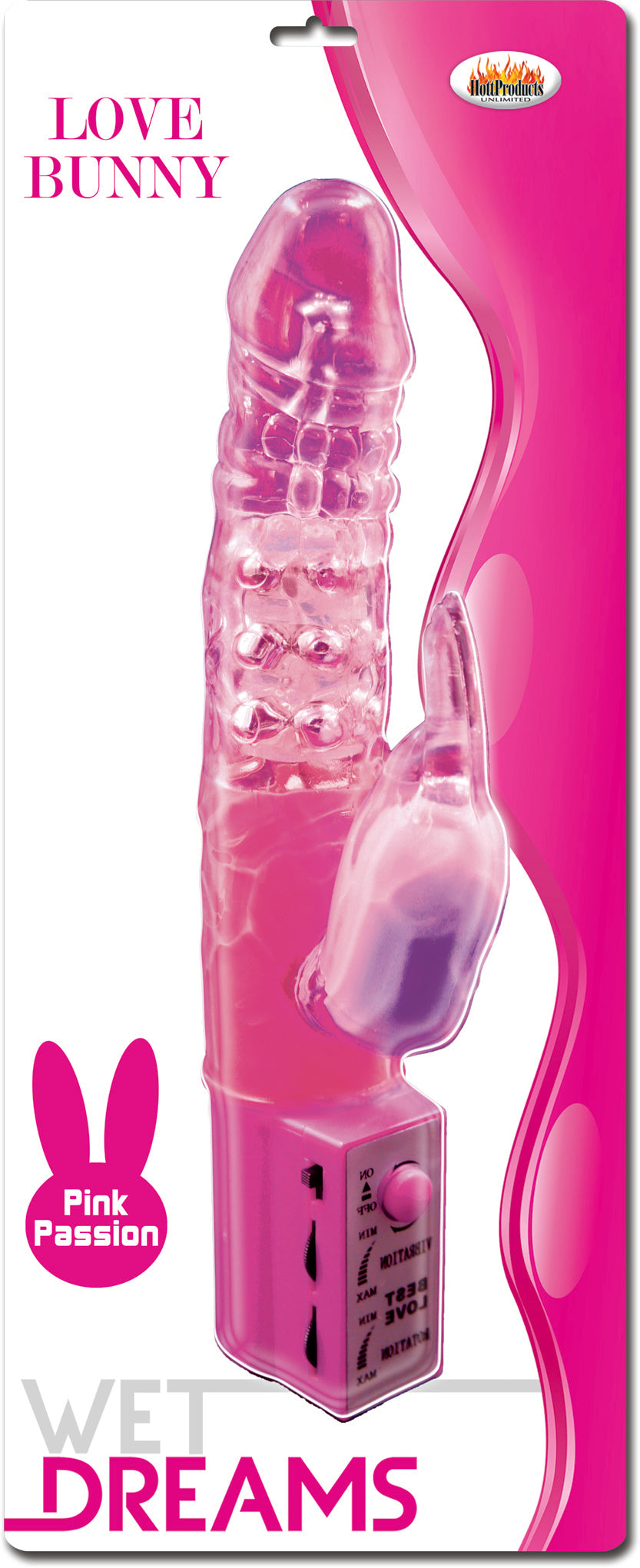 Wet Dreams Love Bunny - Pink Passion Magenta