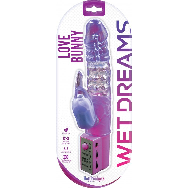 Wet Dreams Love Bunny - Pink Passion Purple