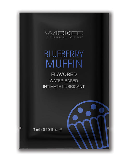 Wicked Sensual Care Waterbased Lubricant Blueberry Muffin