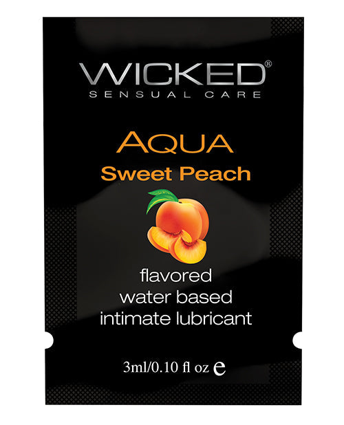 Wicked Sensual Care Waterbased Lubricant Sweet Peach