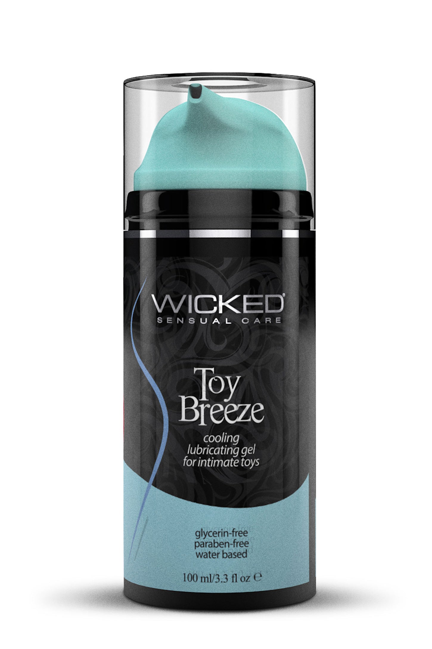 Wicked Toy Lubricating Gel Water Based for Intimate Toys Breeze Cooling Lubricating Gel Water  for Intimate Toys