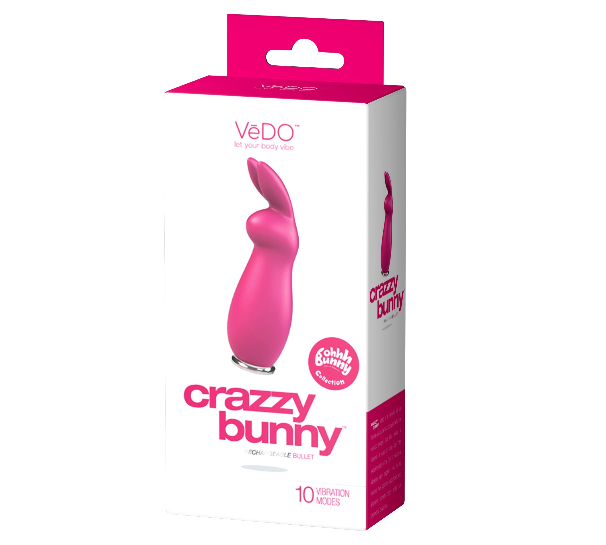 Wild Whiskers Crazzy Bunny Bullet Vibrator