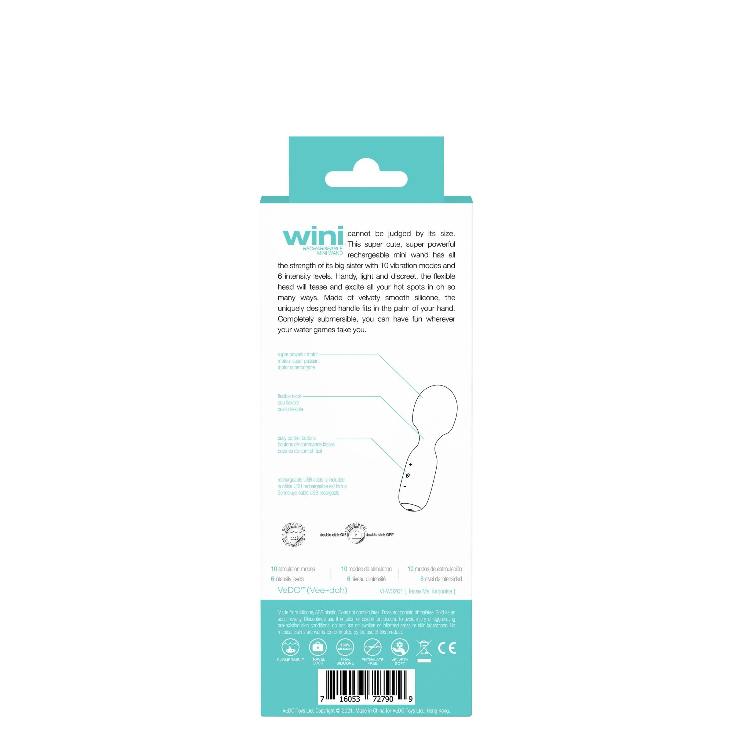 Wini Rechargeable Mini Wand