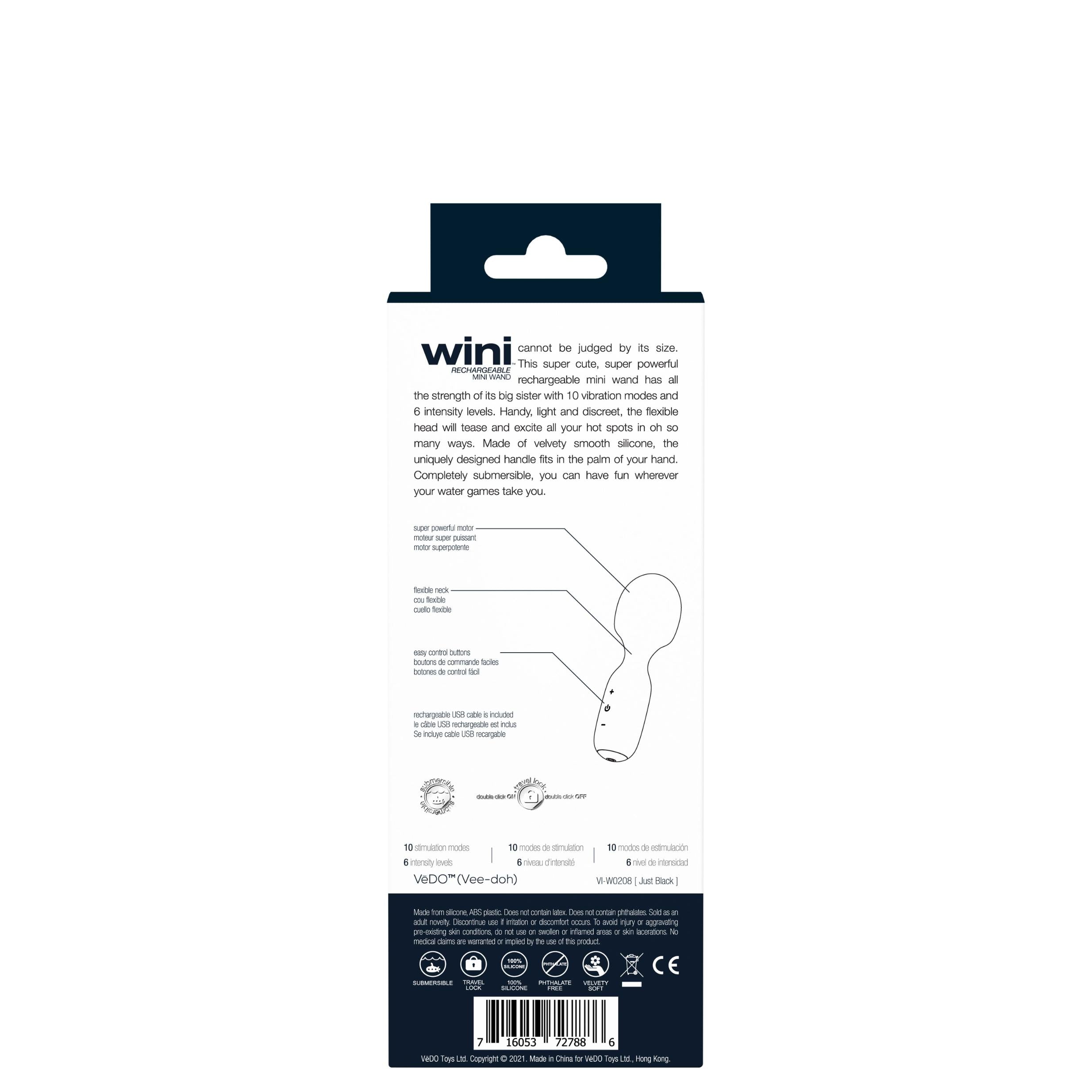 Wini Rechargeable Mini Wand