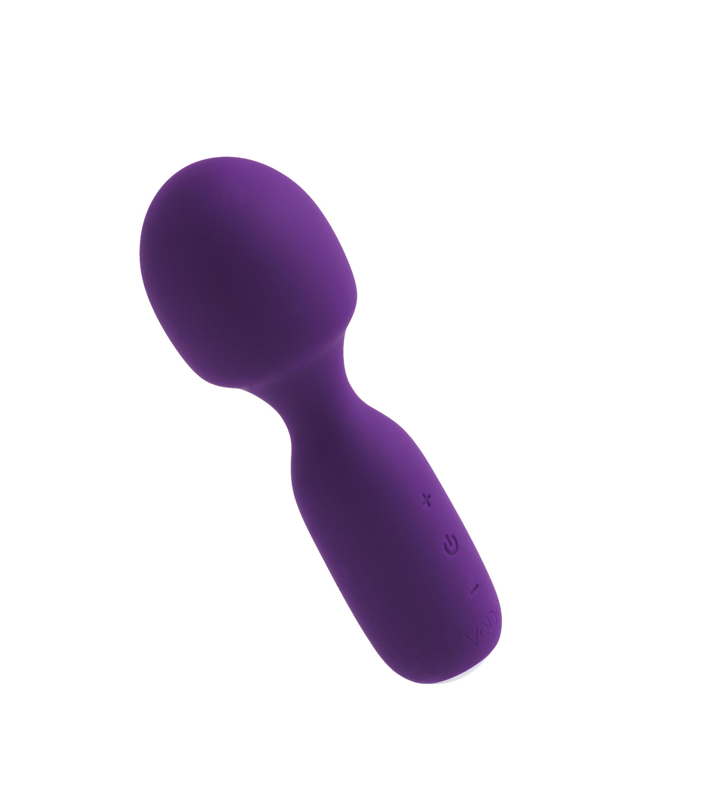 Wini Rechargeable Mini Wand Deep Purple