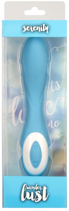 Wonderlust Serenity G-Spot Vibrator Blue