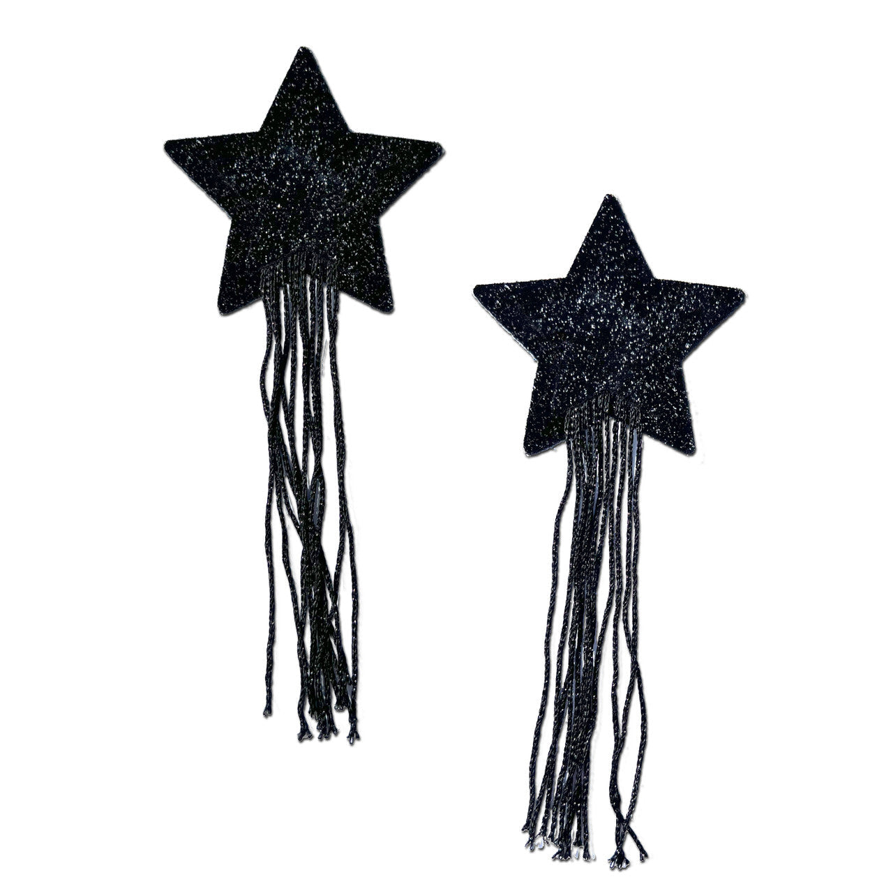 Wrinkle-Free Pastease Star Tassel in Black Black