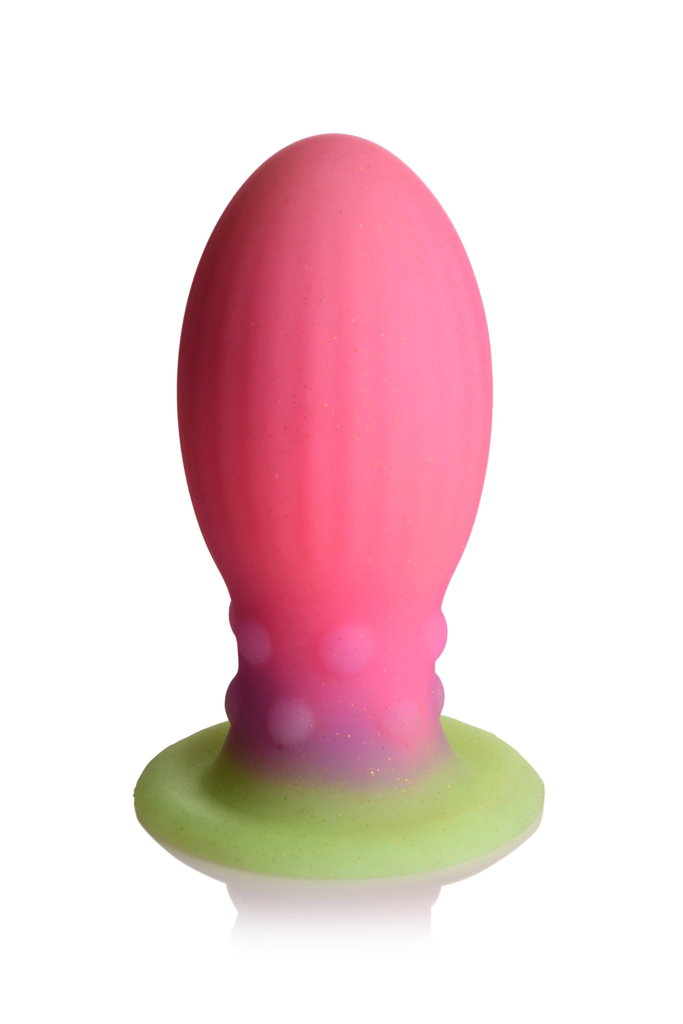 Xeno Xl Egg Glow In The Dark Silicone Egg by Creature Cocks Large