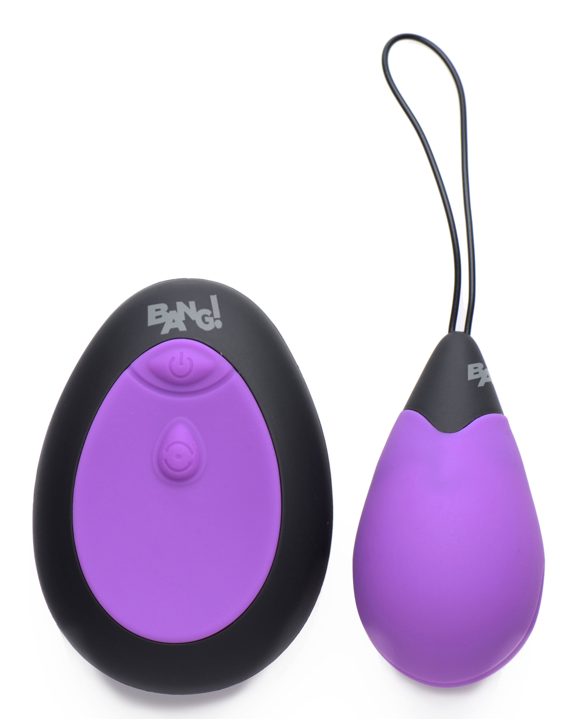 XR Brands - 10x Silicone Vibrating Egg Purple