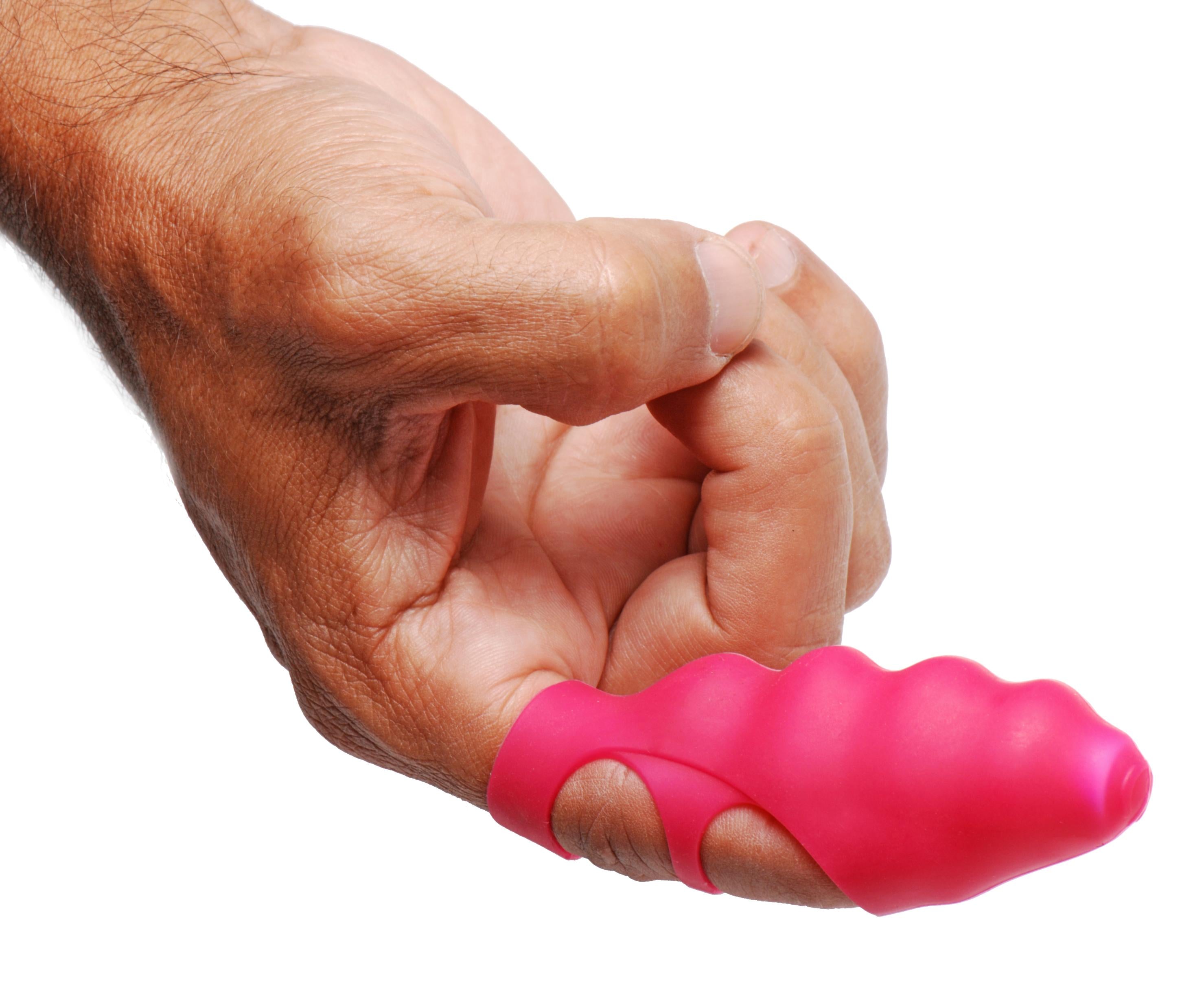 XR Brands - Ripples Finger Bang-Her Vibrator Pink