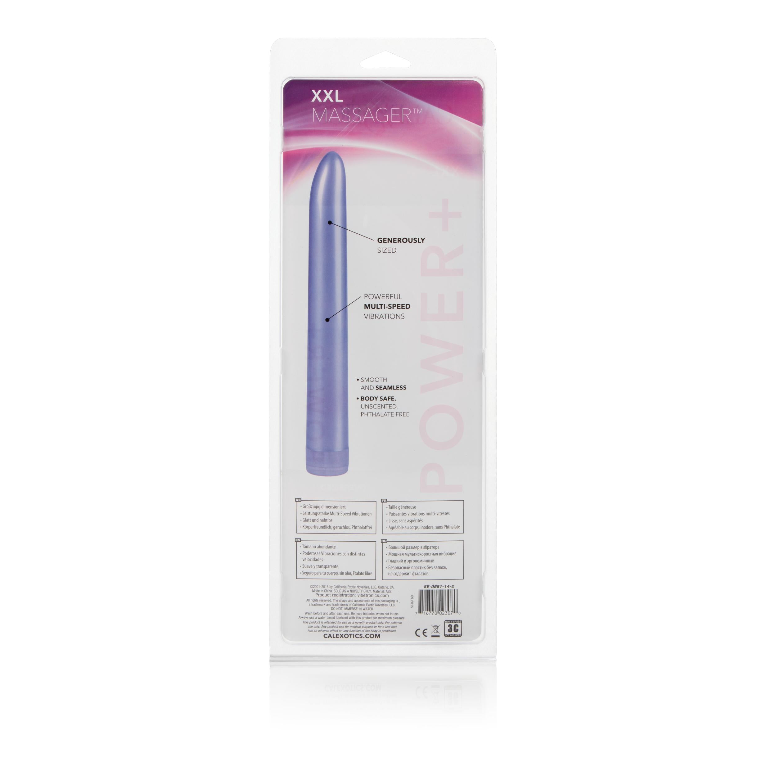 Xxl 11in Massager Lavender