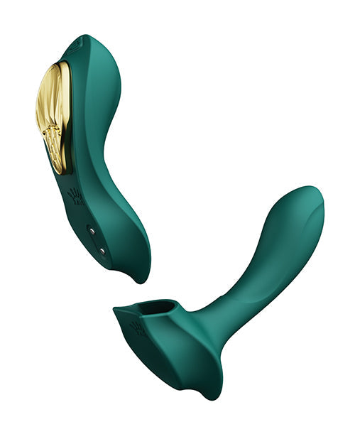 Zalo Aya Wearable Vibrator - Turquoise Green
