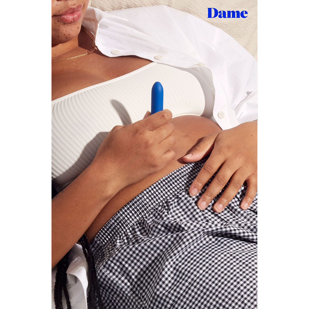 Zee by Dame Bullet Vibrator - Lapis