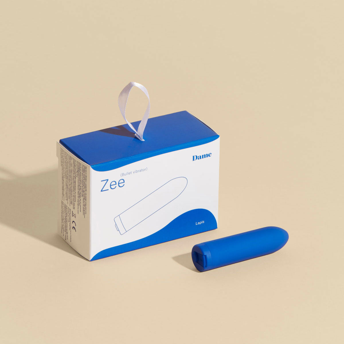 Zee by Dame Bullet Vibrator - Lapis