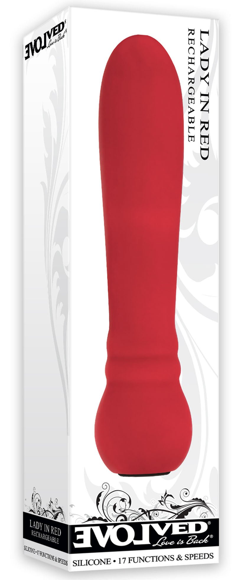 17-Function Luxurious Silicone Bullet - Lady in Red