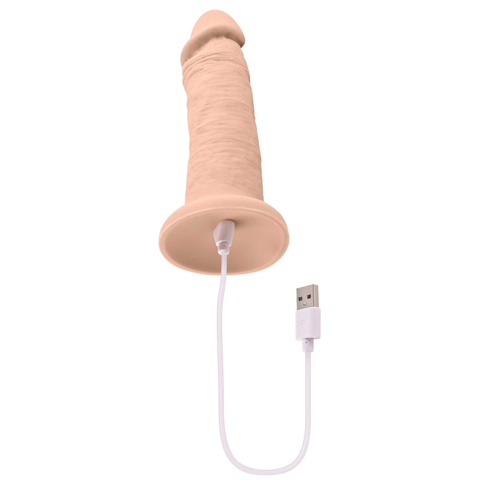 6 Inch Girthy Vibrating Dong -