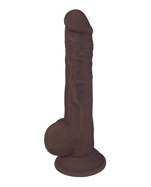 7 Inch Fleshstixxx Silicone Dildo With Balls