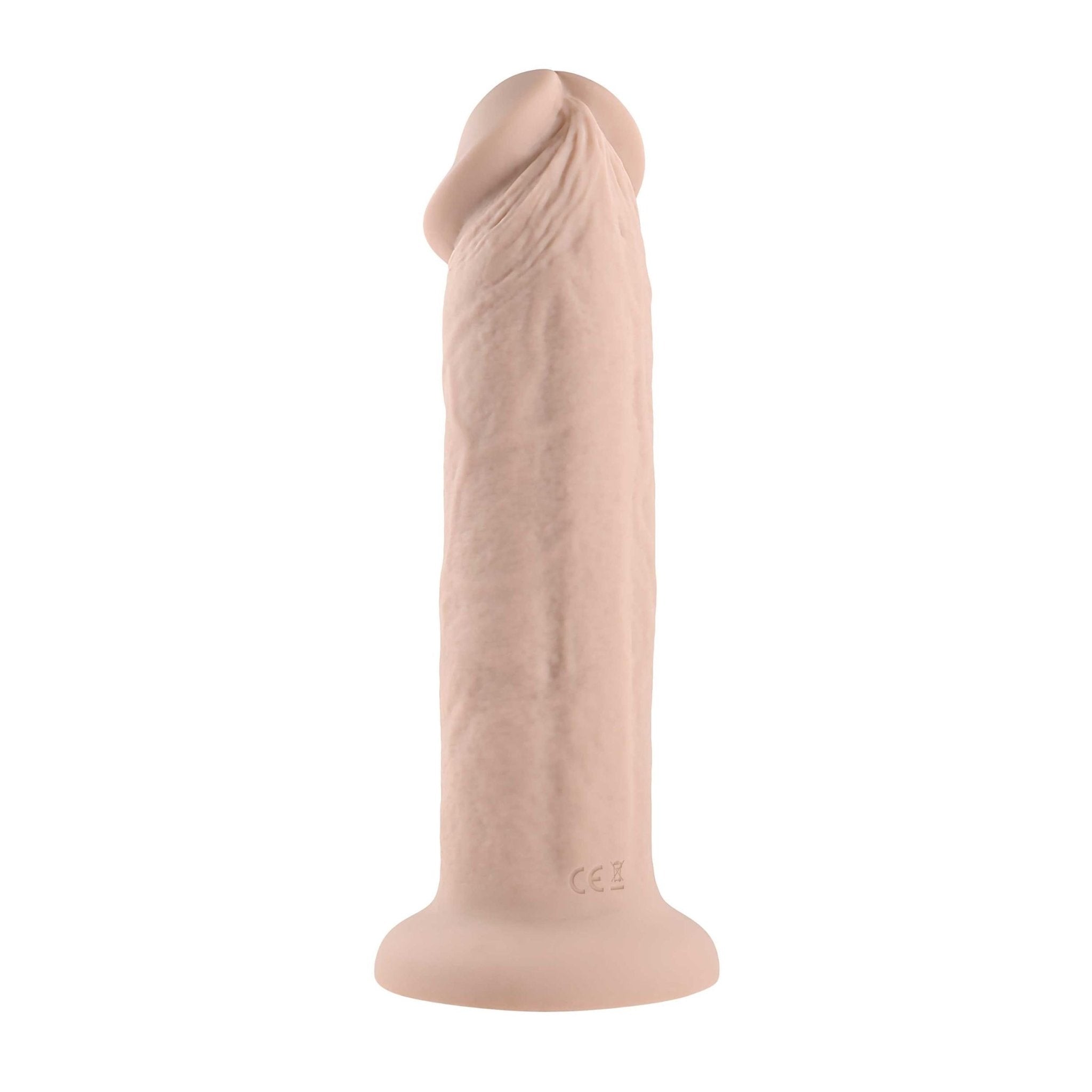 7 Inch Girthy Vibrating Dong -