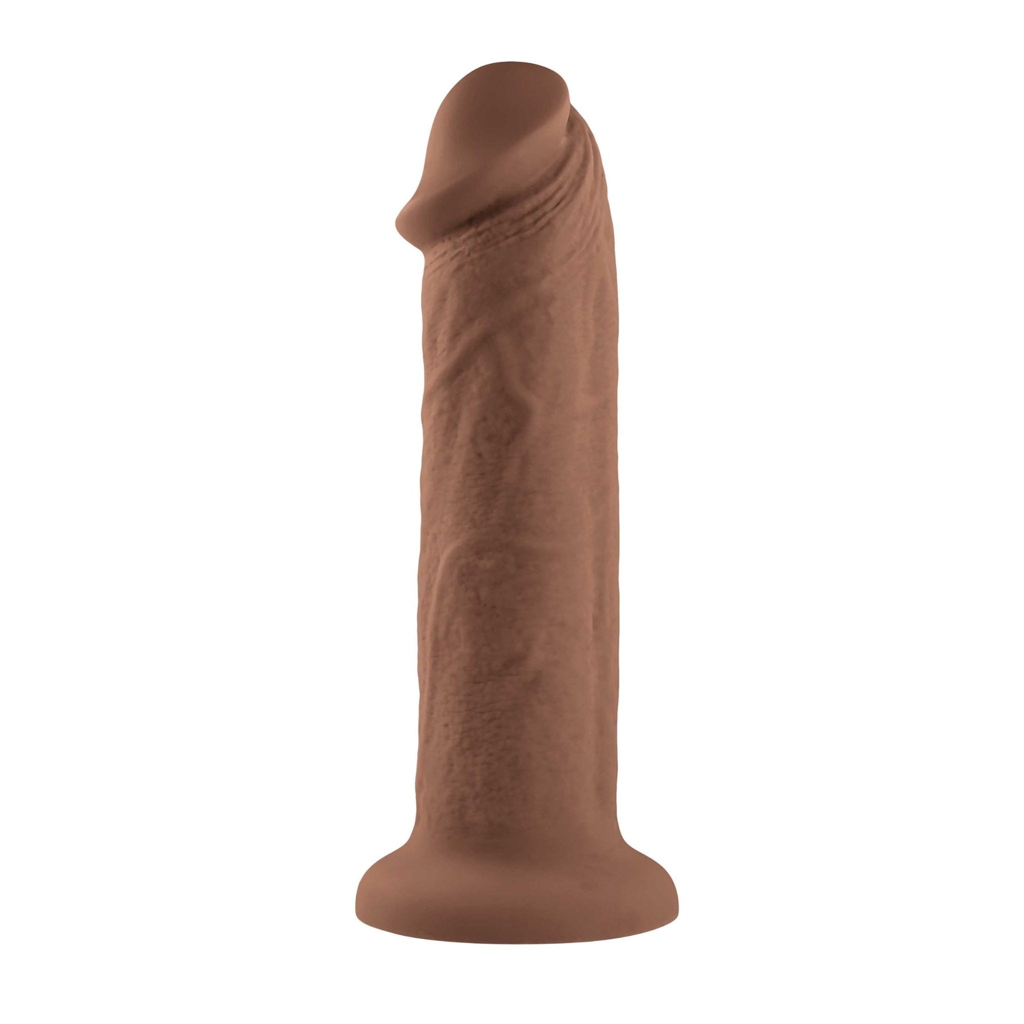 7 Inch Girthy Vibrating Dong -