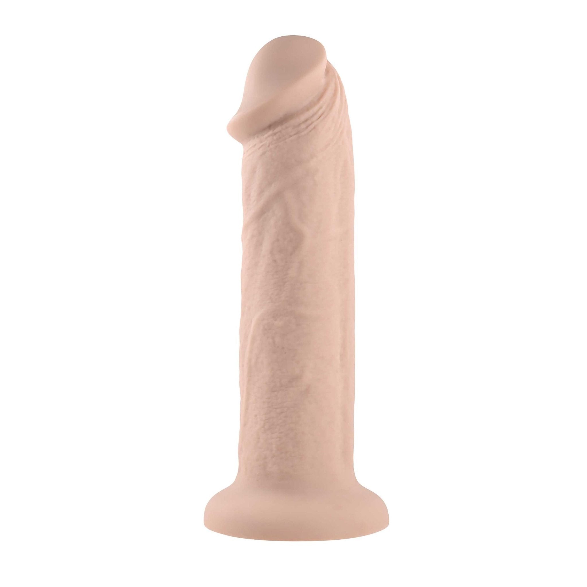 7 Inch Girthy Vibrating Dong -