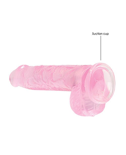 8 Inch Realistic Dildo With Balls