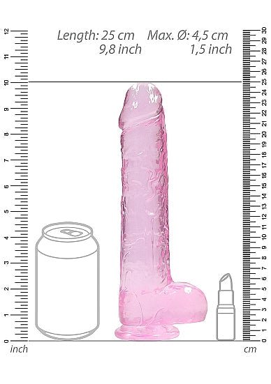 9 Inch Realistic Dildo With Balls