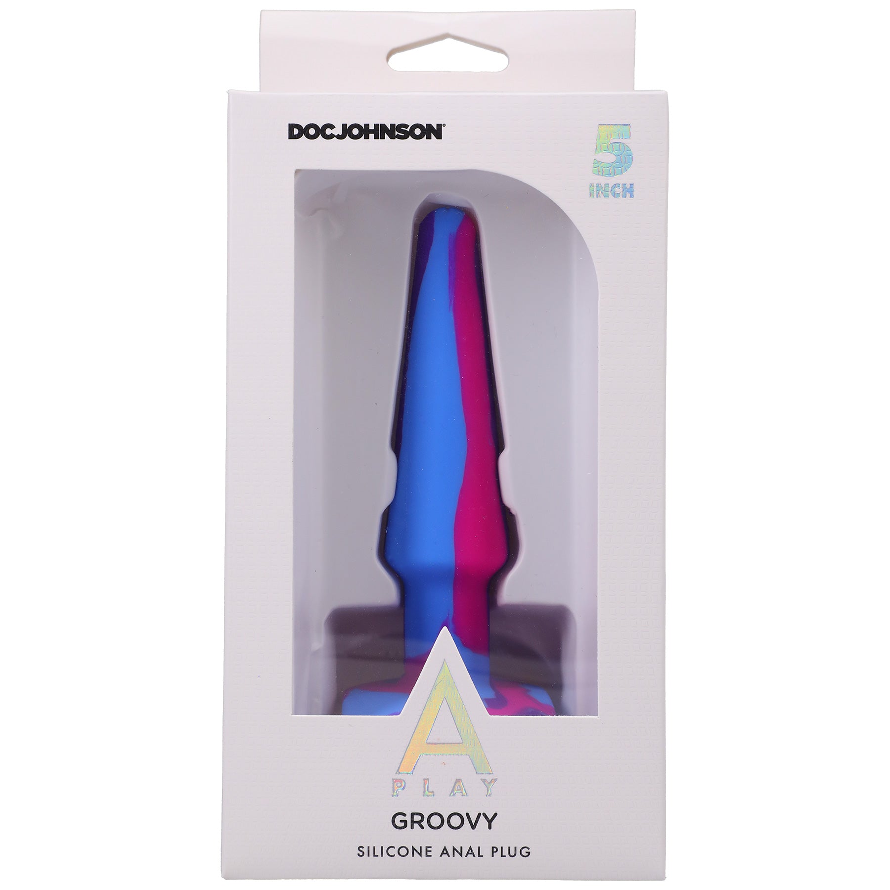 A Play 5" Groovy Silicone Anal Plug