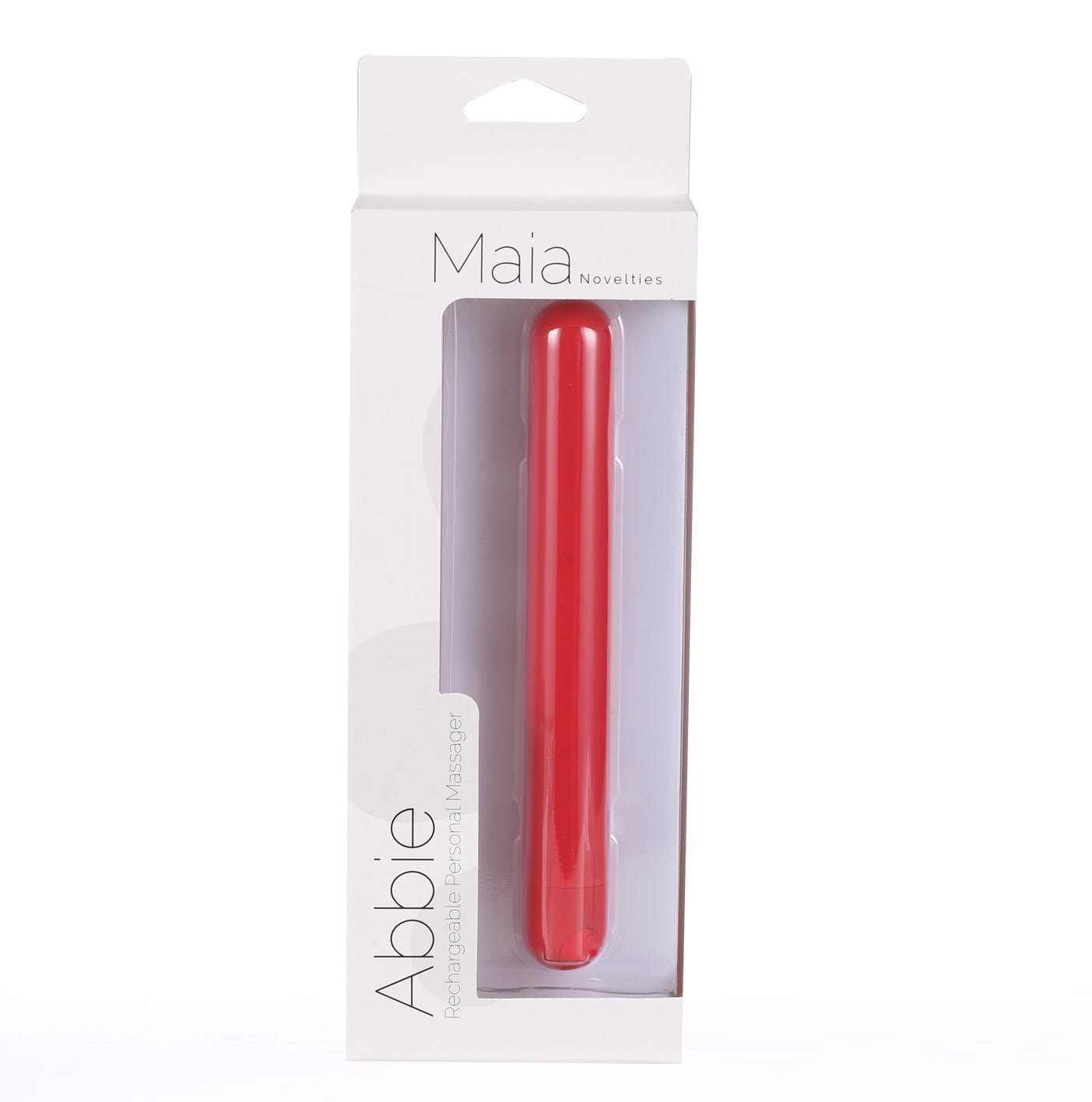 Abbie X-Long Super Charged Bullet Vibrator - Red